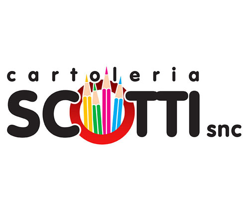cartoleria scotti, logo by vimercati grafica