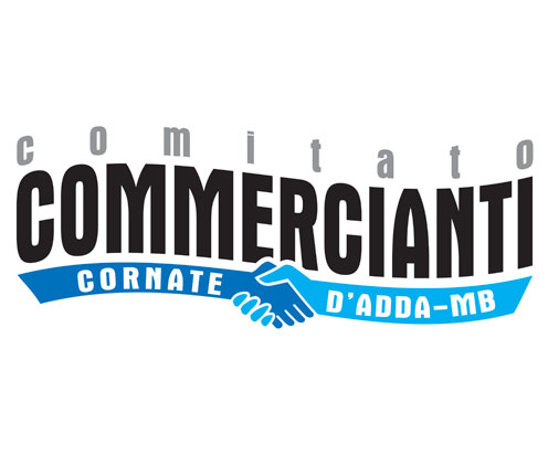 comitato commercianti cornate d'adda, logo by vimercati grafica