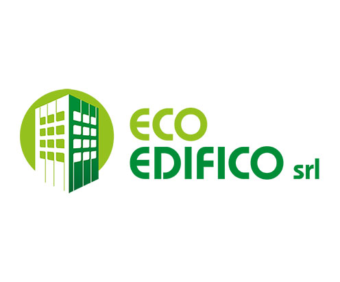 eco edifico arl, logotipo by vimercati grafica
