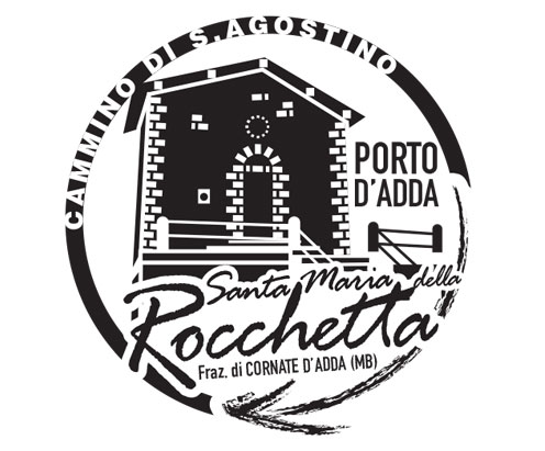 santuario maria della rocchetta, logo e timbro by vimercati grafica