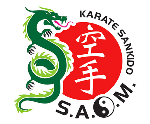 saom karate, logo by vimercati grafica