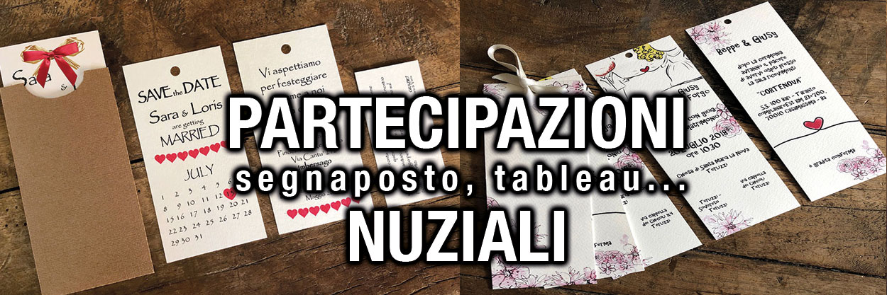 partecipazioni nuziali classiche o personalizzate by vimercati grafica